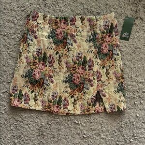 Wild Fable Floral Mini Skirt - Multicolor